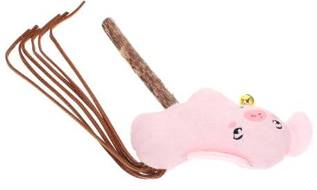 Angoily Cat Teaser Stick Mit Katzenminze Interaktives Spielzeug Für Katzen Holzgriff Für Indoor-Spiel Und Zahnpflege Langlebig Und Ansprechend Für Ihre Katze