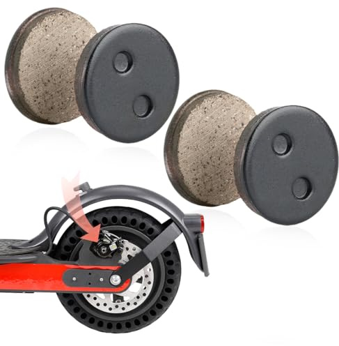 VYZUTR 4er Set Bremsbelag für Scooter, 4 Stücke Scooter Ersatzteil Zubehör kompatibel für Xiaomi 1S M365 Pro Scooter