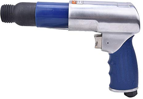 Martello Pneumatico, Martello Scalpellatore Ad Aria Compressa per Carichi Pesanti Lungo 250 Mm con 5 Pezzi di Scalpelli per l'industria per la Casa