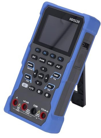 Osciloscopio de Mano, Probador de Resistencia de Corriente de Voltaje Multímetro DC AC 1000V 750V 20A 10A