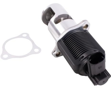 Dixhills Válvula de recirculación de gases de escape, reemplazo de válvula EGR para Logan I Sedan, Sandero I, Almera II Hatchback, Micra III, Kubistar Van, Kangoo I, Clio II 8200004883 8200164563
