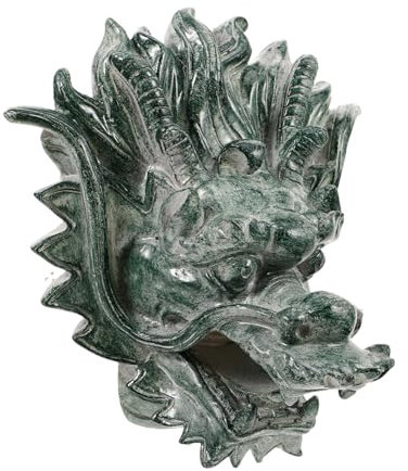 Cabilock Wandbrunnen Für Draußen Brunnenhahn Großer Gartenbrunnen Brunnen Drachenkopfbrunnen Gartenwandbrunnen Villenbrunnen Hinterhofbrunnen Brunnendekor Outdoor-wasserspiel-sprüher