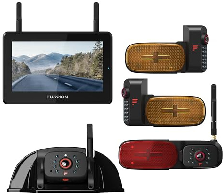 Furrion Vision S+ 4-Camera RV System with 7 Monitor, FOS7HTAPM