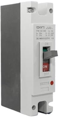 Disjoncteur à boîtier moulé YTTMI-250/PV2, interrupteur principal 1P 250V 250A DC MCCB for batterie solaire