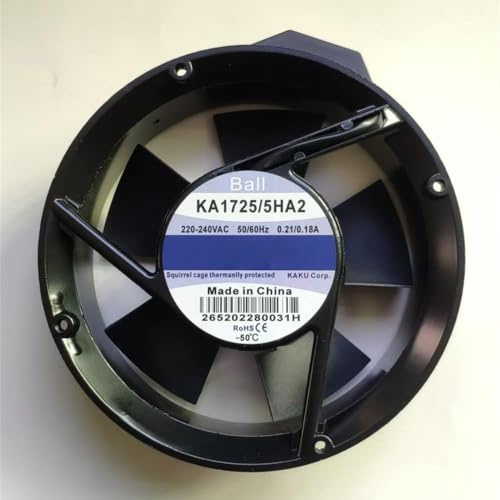 KA1725/5HA2 220-240VAC 0.21/0.18A 172×51mm AC AXIAL Fan
