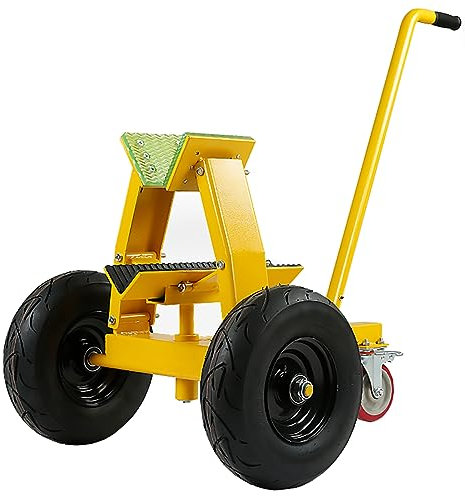 Carro móvil resistente con autobloqueo para losas de piedra, granito, transporte de mármol, ideal para manipular materiales pesados de forma segura y eficiente