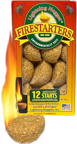 Lightning Nuggets n12eb-2 Fire Starter Box x 2