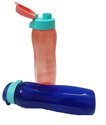 Tupperware Aquaslim 750 ml Water Bottle 4 pcs