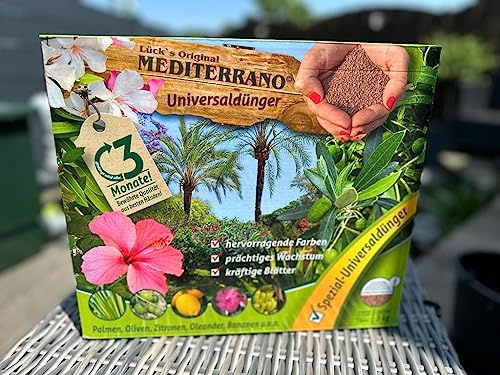 Mediterrano Bananenbaum Dünger – Optimale Nährstoffversorgung für gesunde, kräftige Bananenbäume! 10 Kg Original Mediterrano