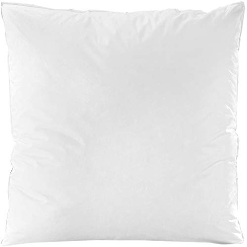 High-quality 3-chamber pillow in 80 x 80 cm (feather/down filling) with cover made of 100% cotton, with down and feathers from the Bavarian mountains