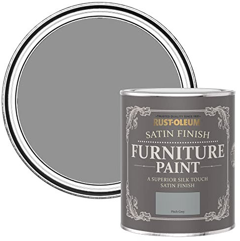 Rust-Oleum Peinture Grise pour Meubles, Finition Satinée - Gris Urbain 750ml