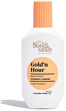 Bondi Sands Gold'n Hour Vitamin C Serum 30mL | 10% Vitamin C | Suitable for sensitive skin | Vegan + Cruelty Free| 30ml/1.01 Fl Oz