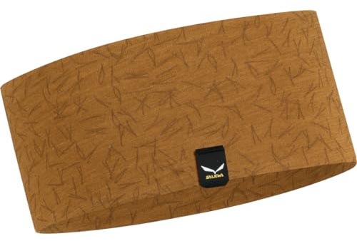 Salewa Pure Merino Headband, golden brown pins, UNI58