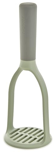 BergHOFF Leo - Kartoffelstampfer Balance (ergonomischer Soft-Touch-Griff, Gemüsestampfer, aus recyceltem Kunststoff) 3950500, Hellgrün
