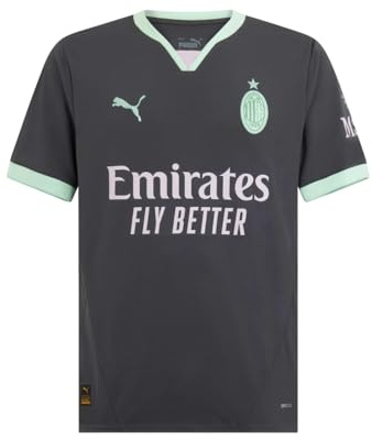 AC Milan Maglia Gara Third Camiseta de Carrera, Temporada 2024/25, tecnología dryCell, Ajuste Regular, L Unisex Adulto