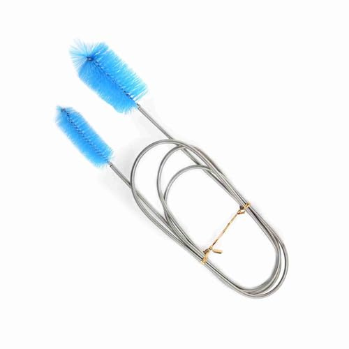 Flexible Reinigungsbürste Doppelrohr (Blue)