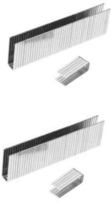 DOITOOL 2 Sätze Verschlussriegel Für Fensterläden Reparaturset Für Fliegengittertüren Ersatzteile Sparabos Kündigen Werkzeug Vorhangstange Shutter-tool Lamellenteile 40 Stück * 2