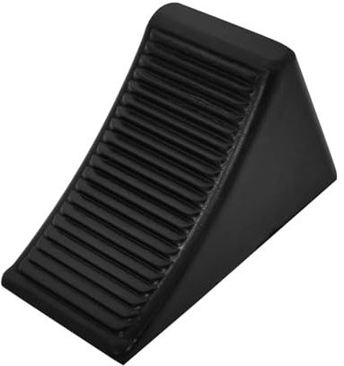 HIAKDOFT Chock Ruota Triangolare Antiscivolo in Gomma per Auto Camion e Rimorchi Supporto Compatto e Resistente per Pendii e Viaggi in Camper