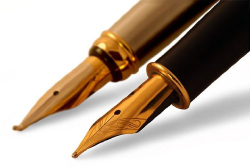 Parker Blue-Black Fountain Pen Ink Cartridges - Pack of 10