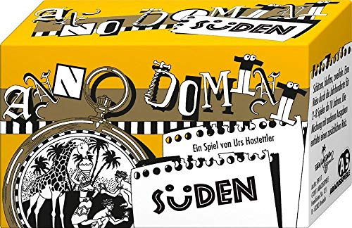 ABACUSSPIELE 09111 - Anno Domini - Süden, Kartenspiel - Schätzen - Bluffen - Zweifeln