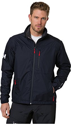 Helly Hansen Mens Crew Midlayer Jacket, 3XL, Navy