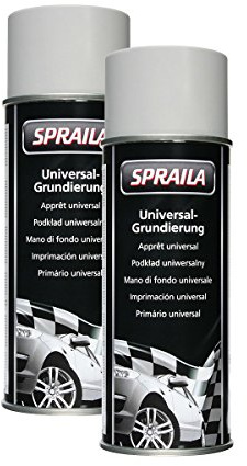 Kwasny Grundierung Grau Haftgrund Spray 400Ml Spraydose Auto Füller Filler 300 001 2X