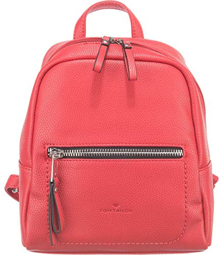 TOM TAILOR Tinna Damen Rucksack Backpack, 8 L Rot