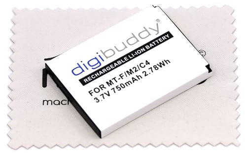 Ersatz Akku passend für AVM Fritz!Fon 2000, 2446, C4, C5, M2, MT-F Fritzfon Telefon Zusatzakku (Ersetzt Original-Akku AVM Fritz Fon 312BAT006, 312BAT016) 750mAh Li-Ion