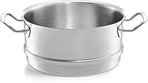 Fissler Original-Profi Collection/Edelstahl-Dämpfeinsatz (Ø 24 cm) Topf-Dampfeinsatz, Induktions-Dampfgarer gelocht - Induktion