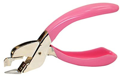 OFFSCH Hand Heftklammerentferner Kompakt Aus Metall Klammerentfernungsclip Rosa Schnelles Entfernen Für Büro Und Schule