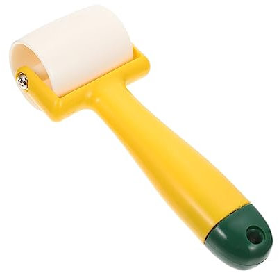 Housoutil Nahtroller Für Tapetenfugen Tapezierrolle Aus Stabilem Material Quiltrolle Zum Andrücken Von Vinylfolien Und Schallschutzfolien Ergonomischer Griff Für Einfachen Gebrauch Praktisch