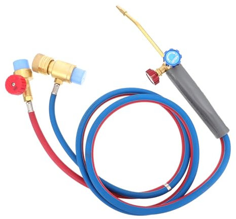 Angoily 2m Mini Chalumeau à Gaz Kit De Soudure Et Découpe Avec Tube De Outil Pratique Pour Réparation Électrique Soudure De Bijoux