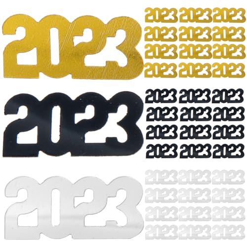 PRETYZOOM 3bolsas Confeti y Divertido Para Decoración De Fiestas Papeles Para Esparcir y Adornos De Mesa