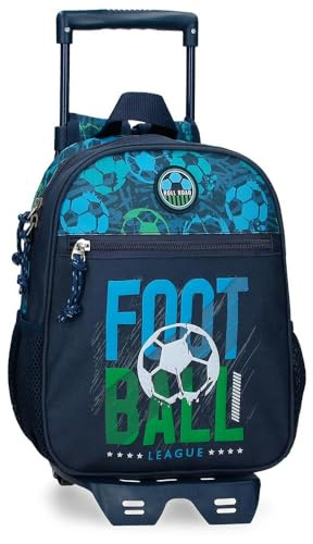 Roll Road Joumma Mochila Escolar, Negro, 23x28x10 cms