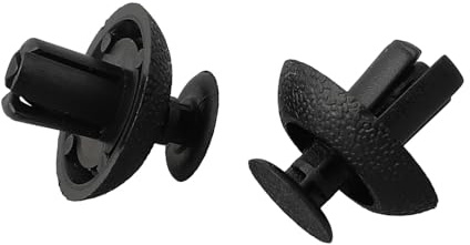 PEVAVFZMMY 10 pz Auto Auto Paraurti di Fissaggio Fermo Copertura del Radiatore Rivetto Griglia Clip A21201 Compatibile for Toyota for Scion 90467-07211 7mm Clip Elementi di Fissaggio e Clip per Auto