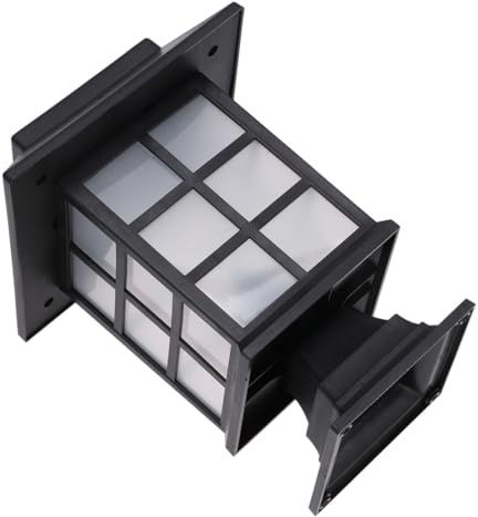 NIYANGLE Lámparas Solares para Jardín 2 Unidades LED de Alto Brillo, Diseño en Plástico Negro, Iluminación Exterior y Ahorro de Energía para Patio y Césped