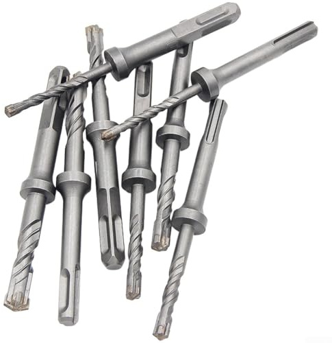 Para broca de impacto con tope límite para instalación M12 y pernos, diseñada con tamaño limitador de precisión para una colocación fiable del anclaje, compatible con vástagos cuadrados y redondos (5)