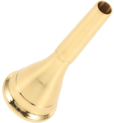 Milisten Universalmundstück für Horn aus Kupfer Elegantes und Glänzendes Design Geeignet für Anfänger und Professionelle Spieler Tragbares Ersatzmundstück für French Horn
