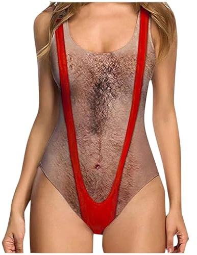 Bañador Mujer Una Pieza Reductor Bañadores Natacion Talla Grande Gracioso Traje de Baño Piscina Ropa de Baño Deportivo Monokini Playa Vacaciones Verano Swimsuit