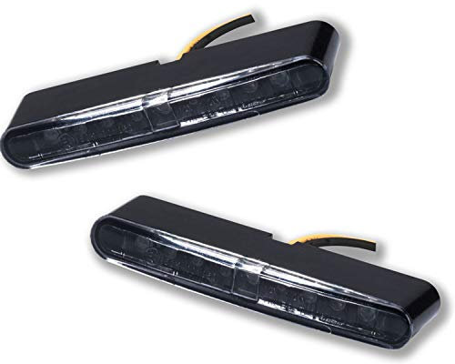 Germany Motorsports LED Motorrad Beleuchtung Set Blinker Blinkleuchten Rücklicht Rückleuchte e-geprüft 12V universal (1 Paar Blinker)