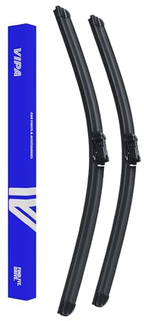 Vipa Car Parts Premium Wiper Blade Kit | Fits: VAUXHALL ASTRA J MK6 Hatchback (Dec 2009 to Dec 2016) | All-Weather Performance | Durable, Streak-Free Windshield Wipers | Easy Installation