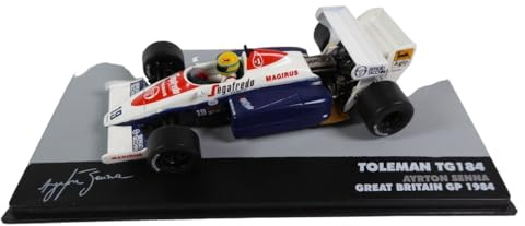 OPO 10 - Altaya 1:43 – Formel 1 – TOLEMAN TG184 GROSSBRITANNIEN GP 1984 Ayrton Senna – 697