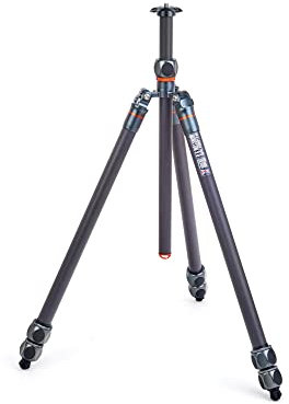 3 Legged Thing Winston 2.0 Camera Tripod - Pro Range 2.0 Adjustable Carbon Fibre Photography Tripod with 3 Counterfold Detachable Legs for Monopod Conversions (WINSTONGREY2)