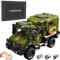 MISINI Technik TGL T4023 RC Unimog Krankenwagen Klemmbausteine Modellbausatz, 3850 Teile Groß Ferngesteuert Rettungswagen Off-Road Vehicle, MOC Military Geländewagen Spielzeug Geschenke für Erwachsene