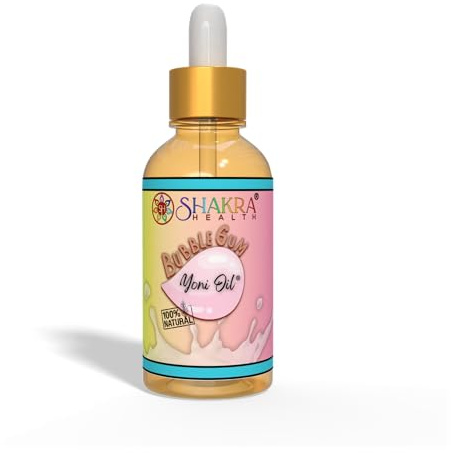 Yoni Oil Körpermassage & Feuchtigkeitscreme mit Tutti Frutti Bubblegum Duft: Balance PH, intimer Duft, Geschmack & Geschmack für Frische und Hygiene