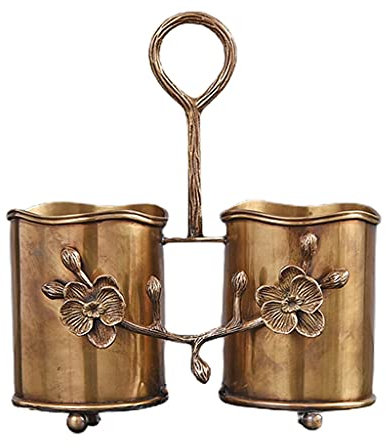 Brass Wine Ice Bucket Whiskey Cooler European Style Pure Copper Wine Holder Home Decoration Bar Whiskey Buckets