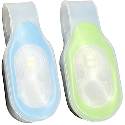 YARNOW Outdoor-Taschenlampe 6 Stk Freihändiges Magnetisches Licht Taschenlampe Magnetischer Clip Draussen Silikon Lauflicht
