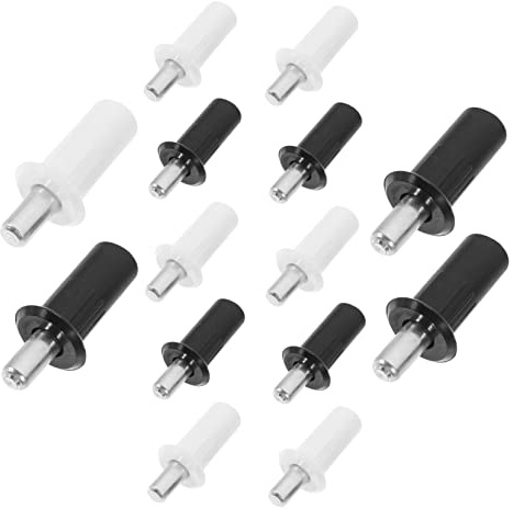 Goupilles de Réparation pour Volets à Persiennes 16 Pièces | Abs et Acier Inoxydable, pour Persiennes Intérieures, Accessoires de Quincaillerie, Format Compact