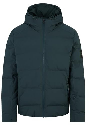 Ziener Herren TYERS Ski-Jacke/Winterjacke | warm, atmungsaktiv, wasserdicht, dark jungle, 56