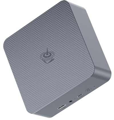 Beelink EQR7 Mini PC, AMD Ryzen 7 7735HS(Up to 4.75GHz) 8C/16T, Mini Desktop Computer 24GB LPDDR5 RAM 500GB NVMe SSD, Micro PC 4K@60Hz Dual HDMI/BT5.2/WiFi 6/Office/Home/2.5G*2/W-11